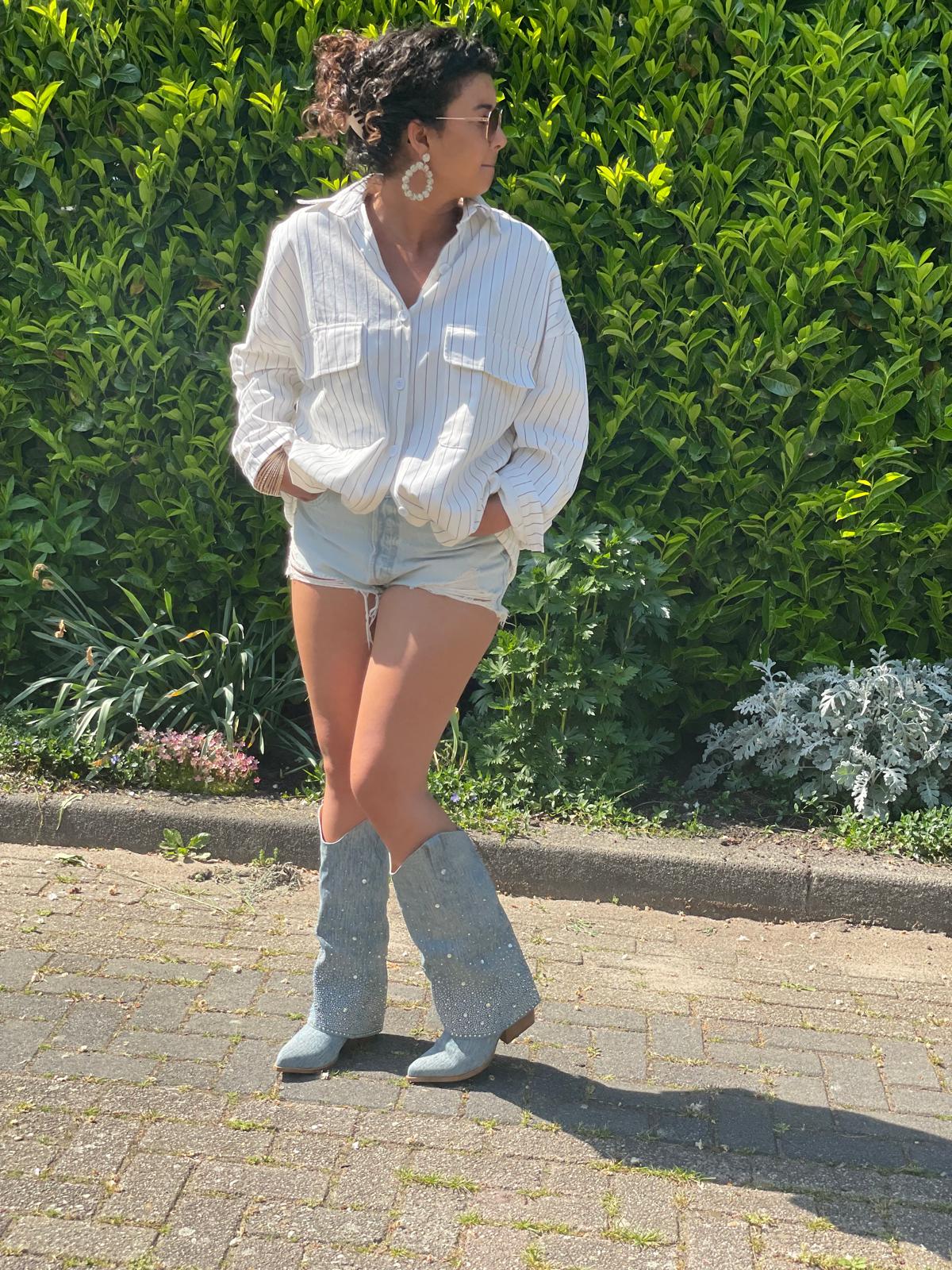 COACHELLA DENIM BOOTS