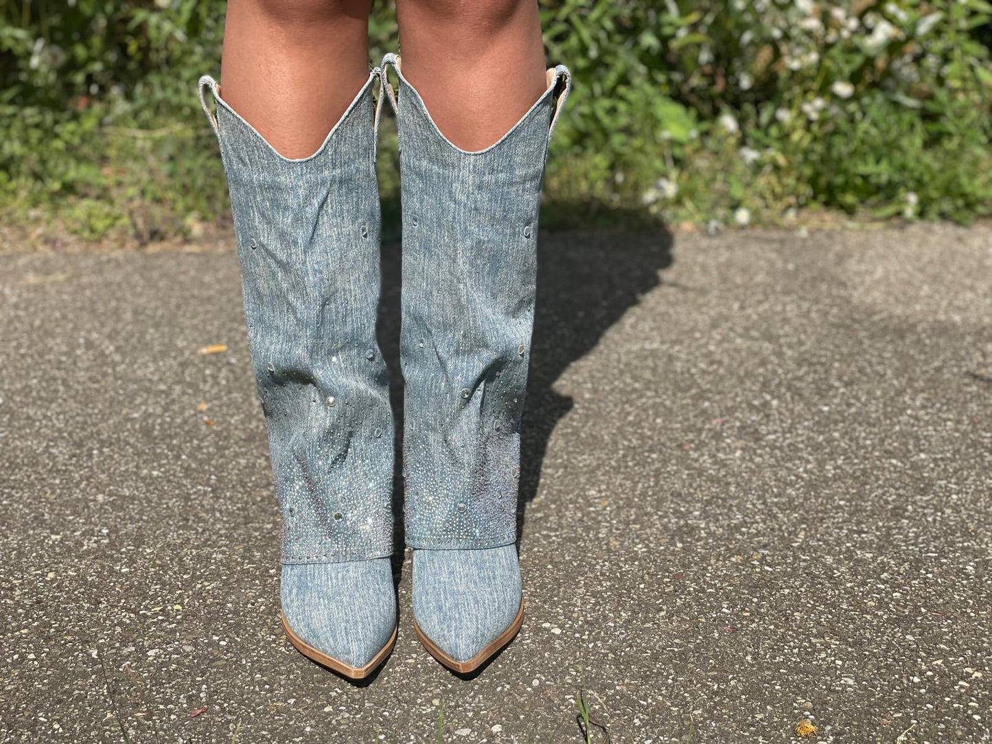 COACHELLA DENIM BOOTS