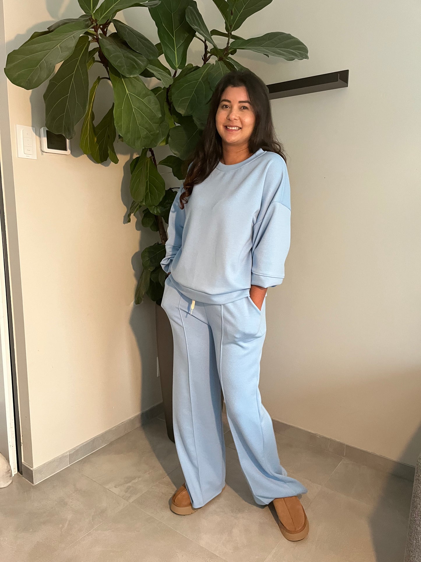 HARLEY COMFY SET BLUE