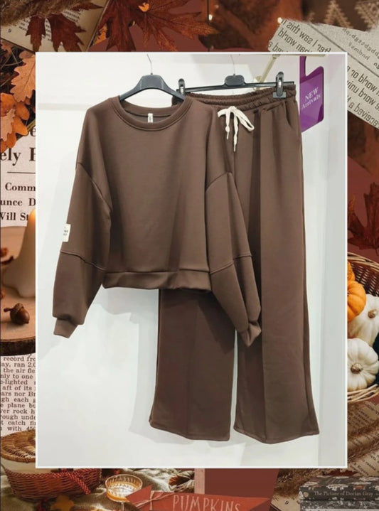 Autumn comfy set Bruin