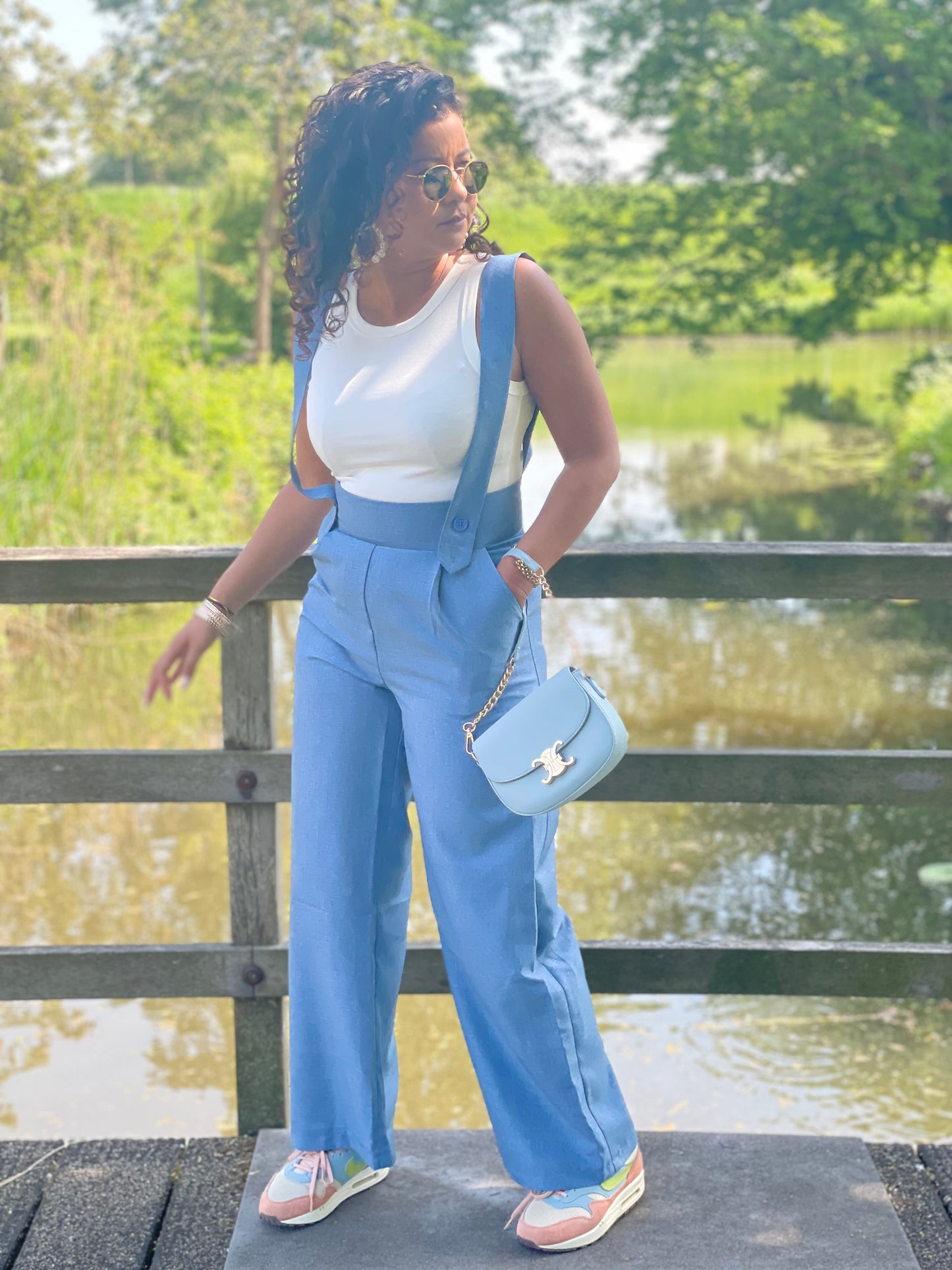 LOWEN PANTS BLUE