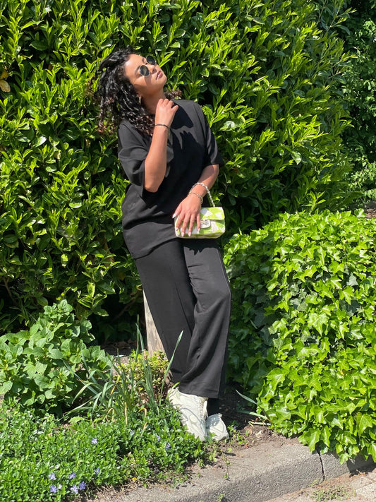 APRIL COMFY SET BLACK